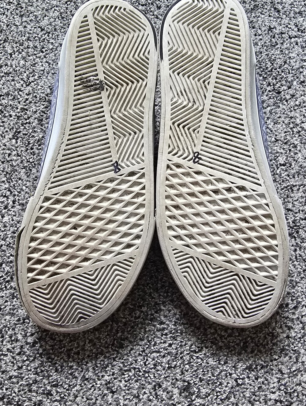 Airwalk Alya 5 Geometric Canvas Low Top Sneakers - Womens Size 8 - Picture 9 of 10